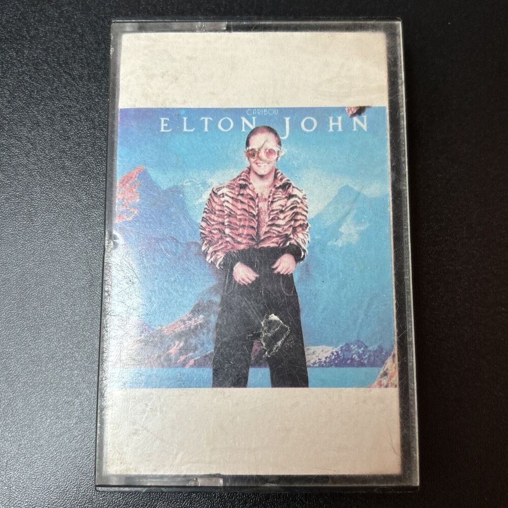 Elton John Caribou Cassette MCA Records This Record Co. Limited 1974 Preowned